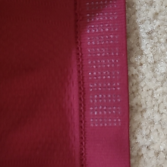 Athleta XS Pullover, Qtr zip, cranberry - Picture 3 of 4